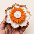 Sunflower Bloom Urli Candle